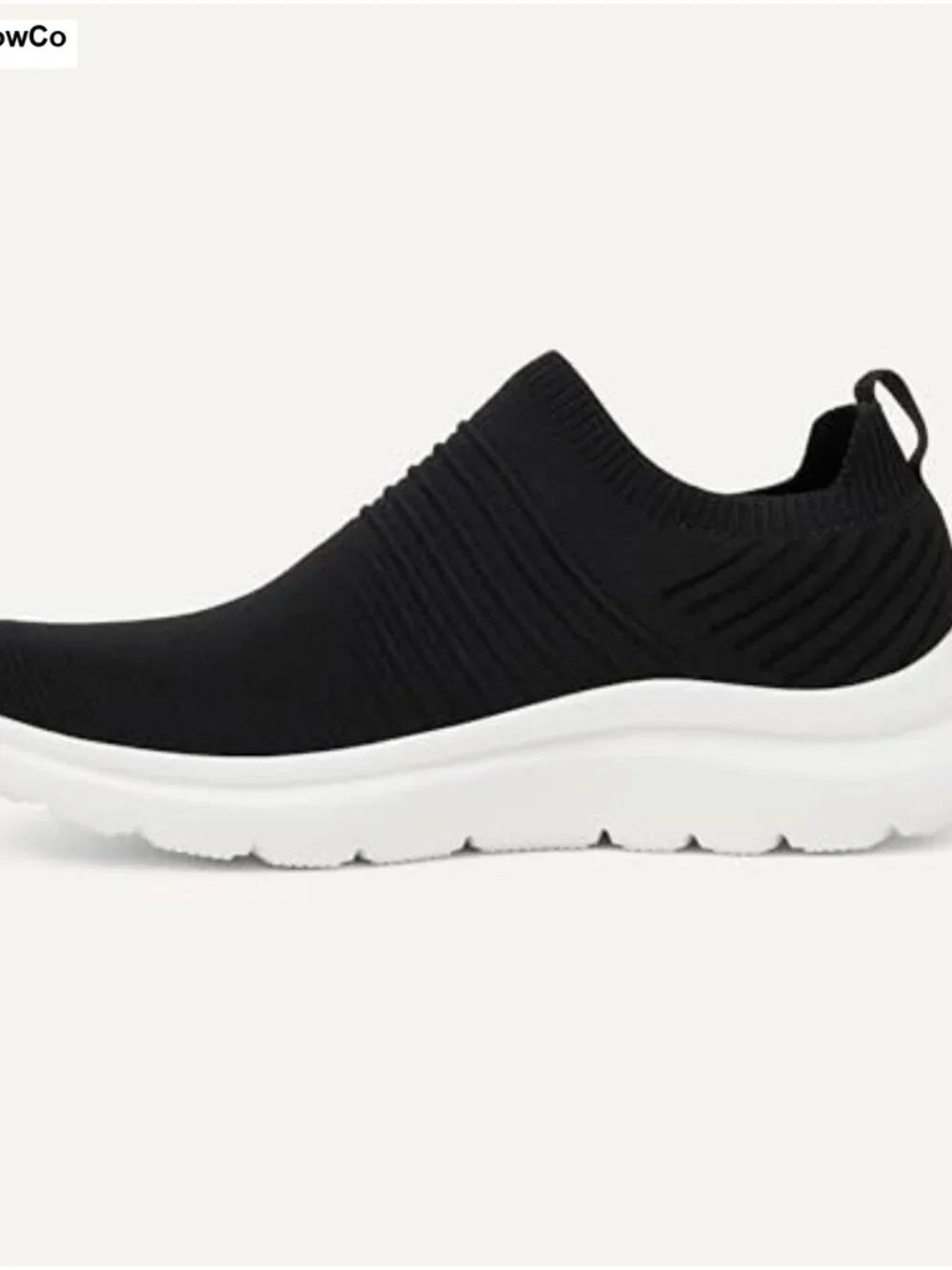 Slip-On Lightweight Knit Walking Shoes with Memory Foam Insole